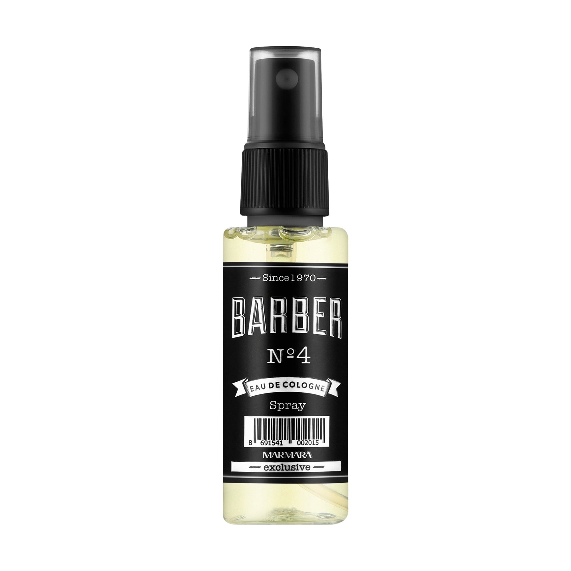 Чоловічий одеколон після гоління Marmara Barber No.4 Eau De Cologne Spray, 50 мл