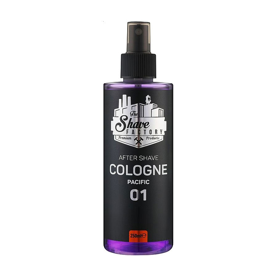 Чоловічий одеколон після гоління The Shave Factory Cologne 01 Pacific, 250 мл