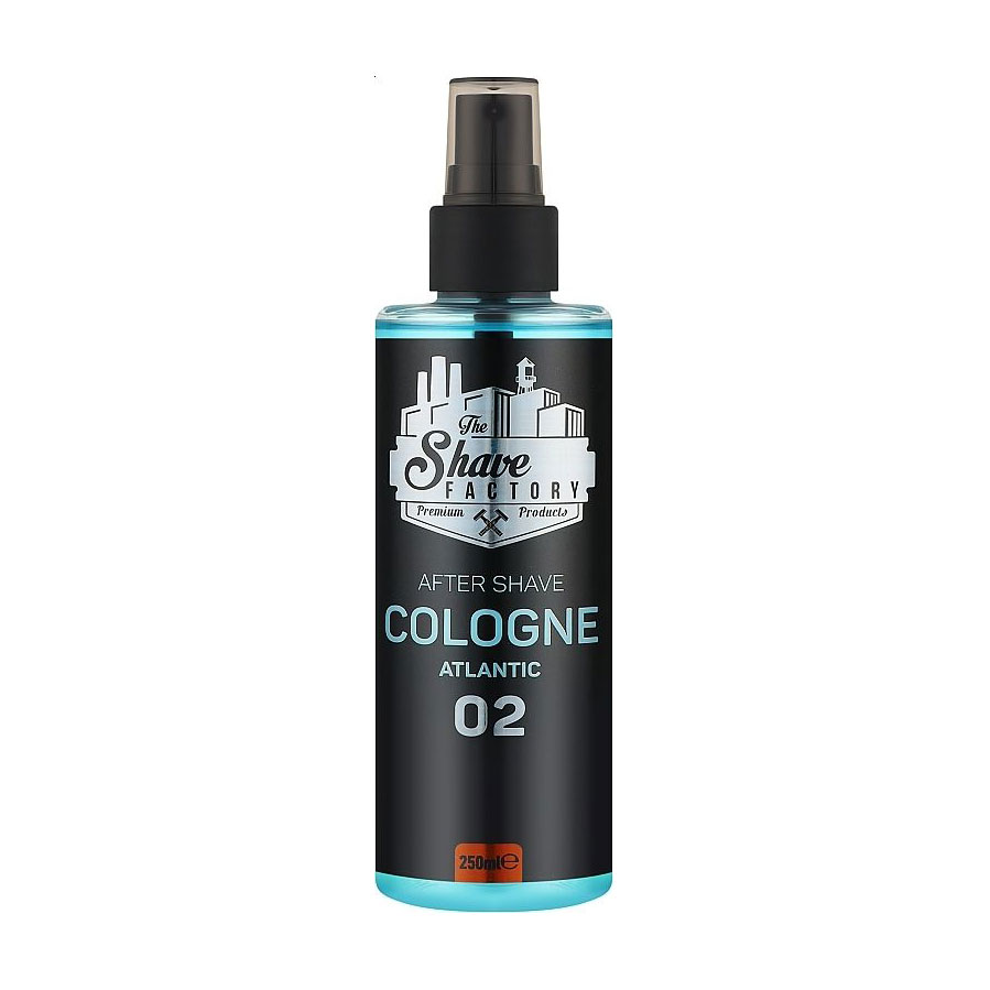 Чоловічий одеколон після гоління The Shave Factory Cologne 02 Atlantic, 250 мл